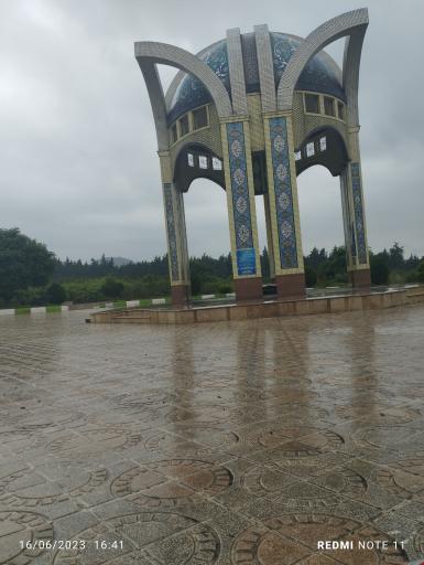 عکس مزار شهدای گمنام شهرستان کردکوی