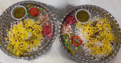 عکس سفره خانه سنتی شب نشین