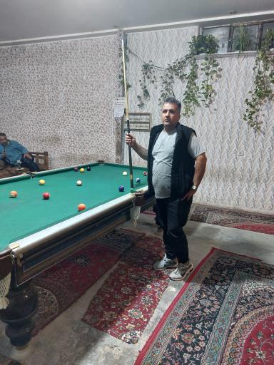 عکس سفره خانه و بیلیارد علی مطلا