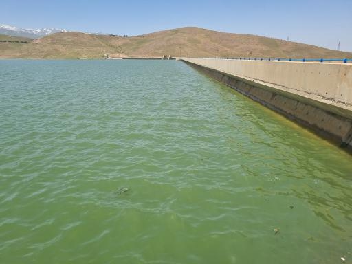 عکس دریاچه سد اکباتان