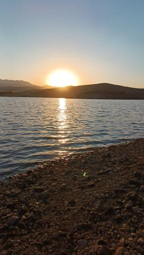 عکس دریاچه سد اکباتان