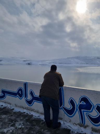 عکس دریاچه سد اکباتان