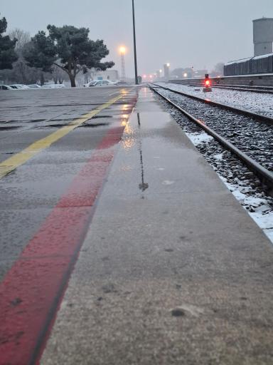 عکس ایستگاه راه آهن کرج