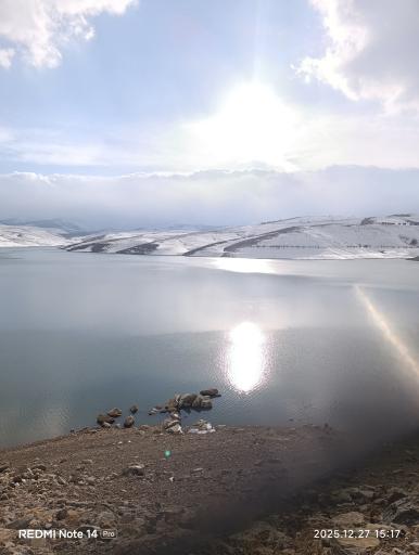 عکس دریاچه سد اکباتان