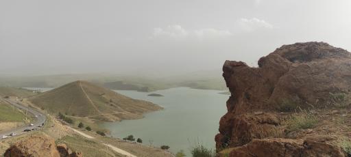 عکس دریاچه سد اکباتان