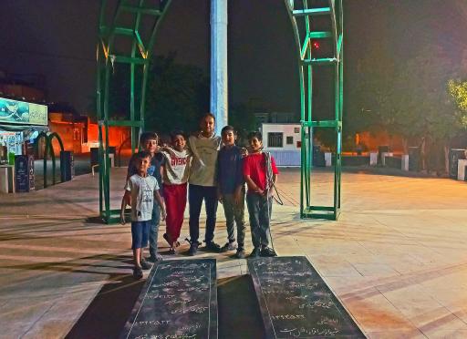 عکس مزار شهدای گمنام رضویه