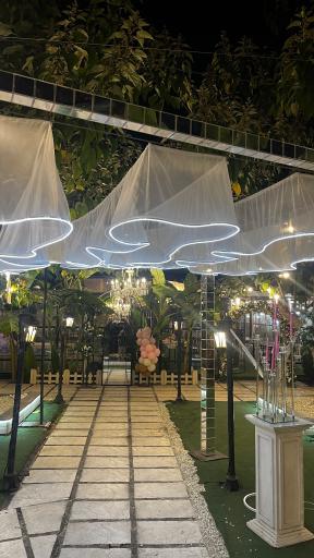 عکس باغ تالار وی آی پی آمل