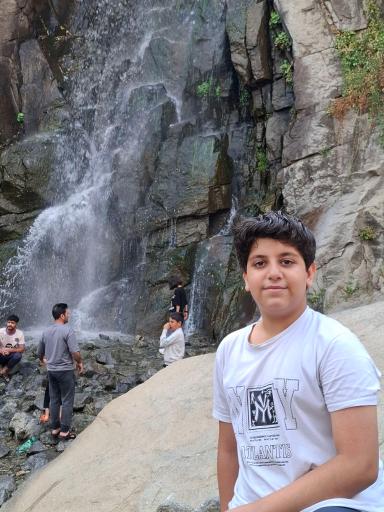 عکس آبشار گنجنامه