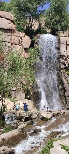 عکس آبشار گنجنامه