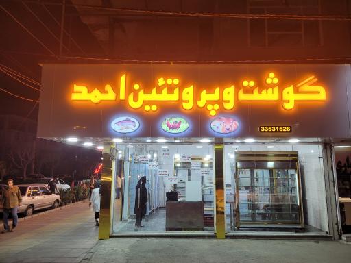 گوشت و پروتئین احمد