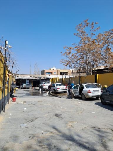 عکس کارواش باران