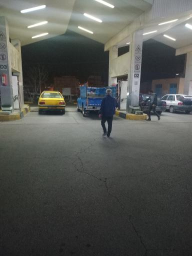 عکس پمپ بنزین منظریه