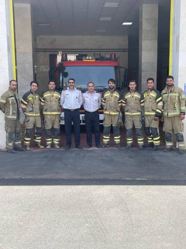 عکس ایستگاه اتش نشانی ۱۳۶