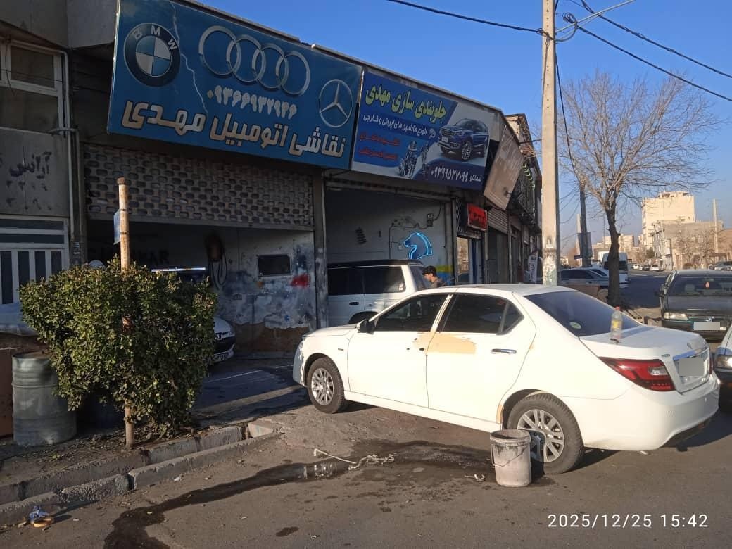 عکس نقاشی اتومبیل مهدی