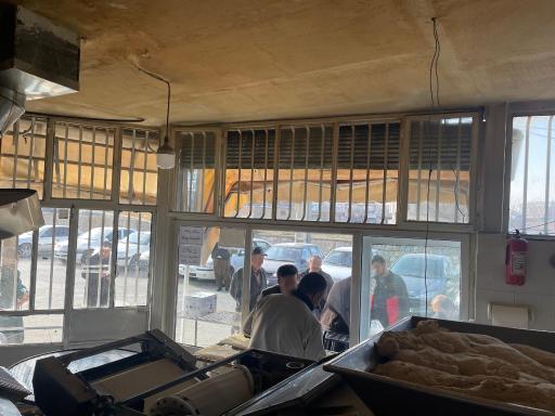 عکس نانوایی حسین فرجی