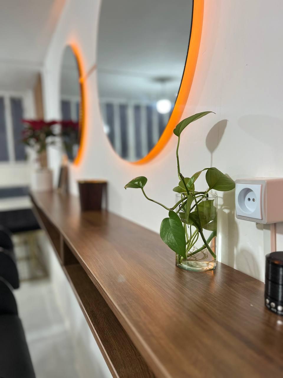 عکس آرایشگاه رنگ مو