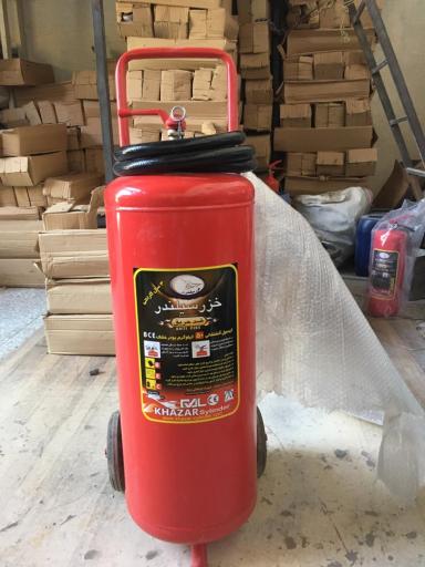 عکس شارژ و فروش کپسول آتش نشانی