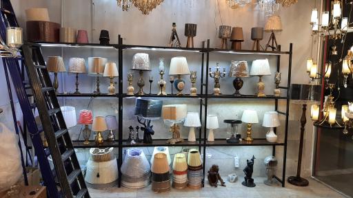 عکس لوستر سرابی