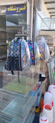عکس پخش قفس و لوازم پرندگان سام