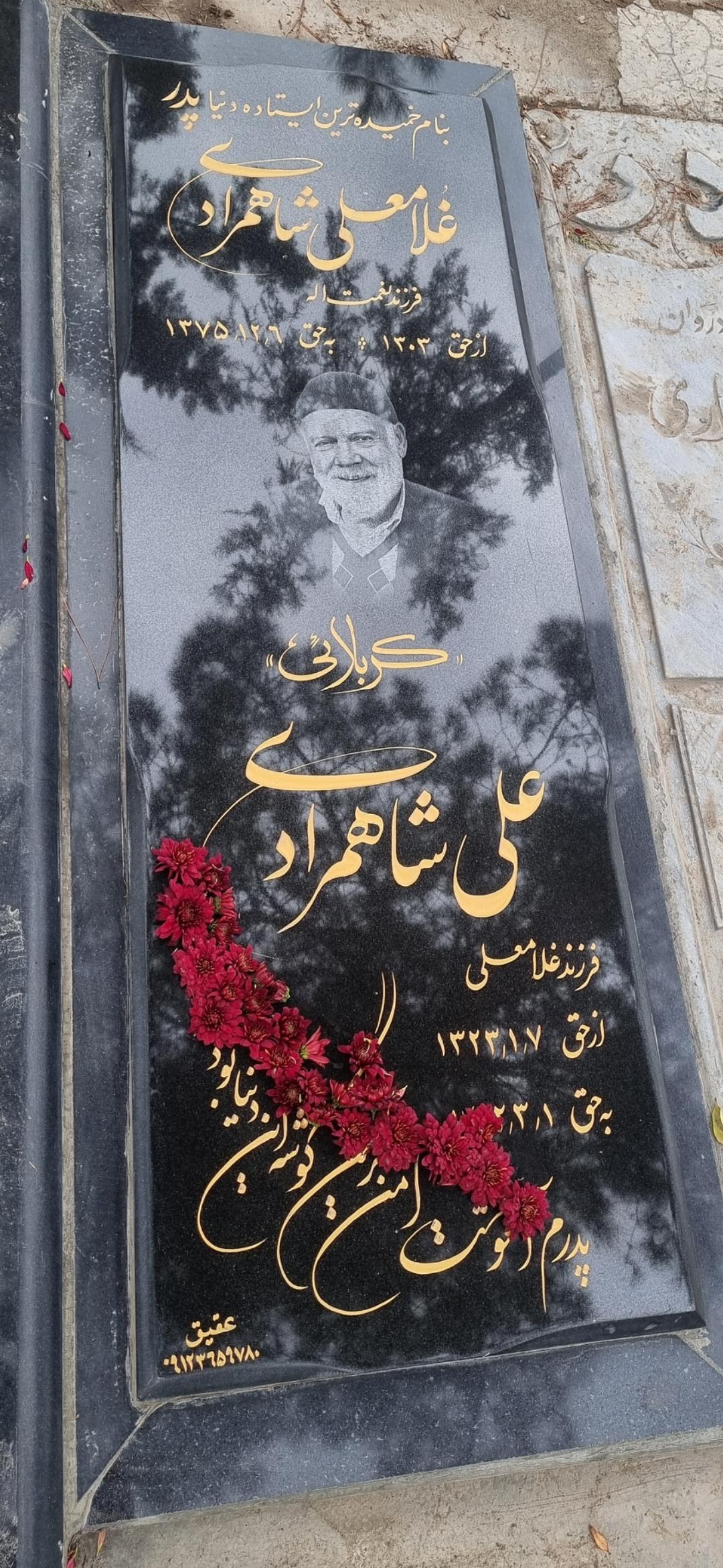 عکس مزار علی شاهمرادی