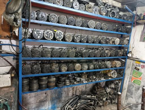 عکس شارژ کولر و نصب دزگیر و بخاری رضوانی