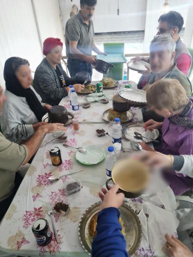 عکس ته چین حاج محمود