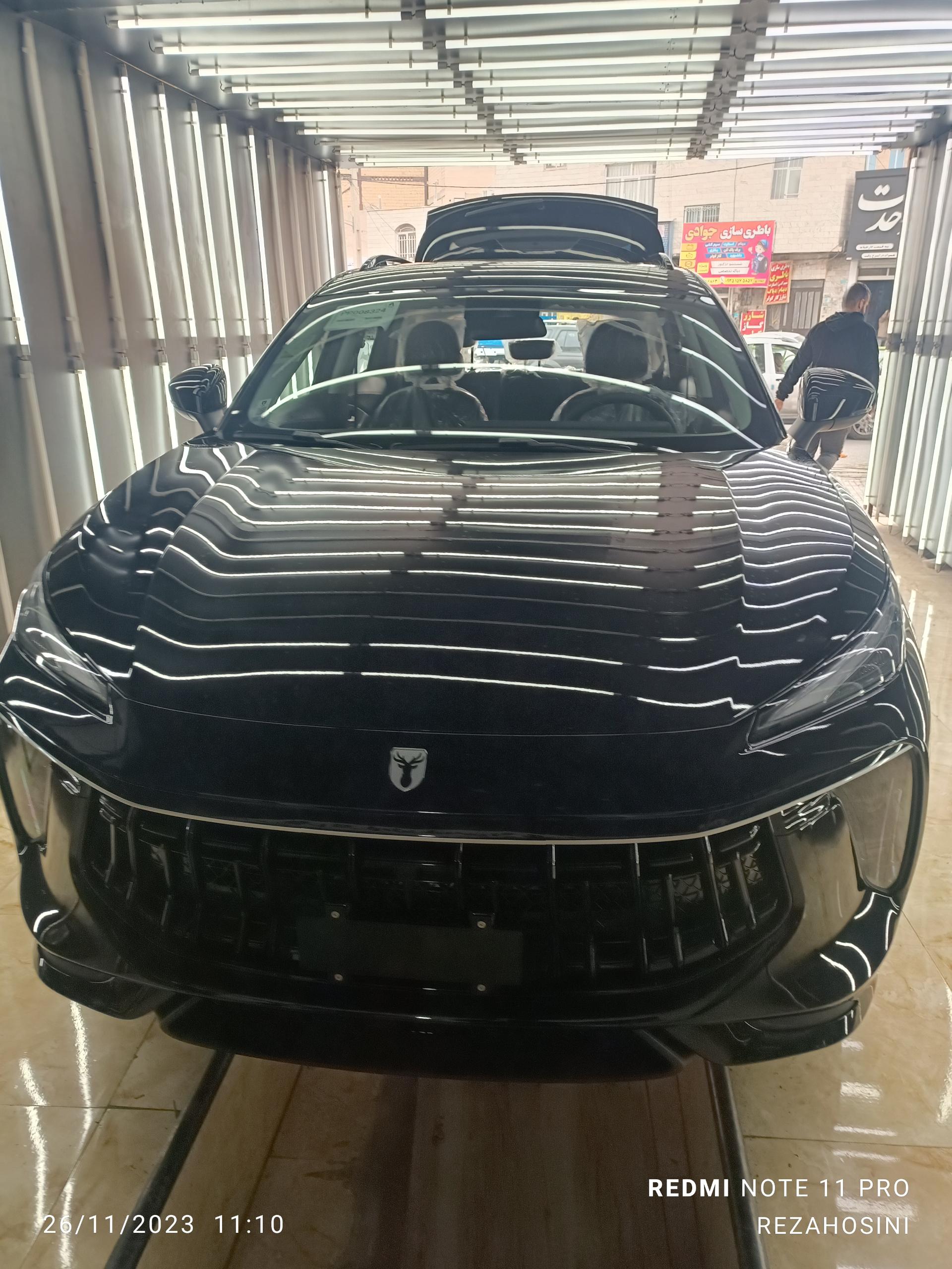 عکس تشخیص رنگ خودرو ماک شعبه۲