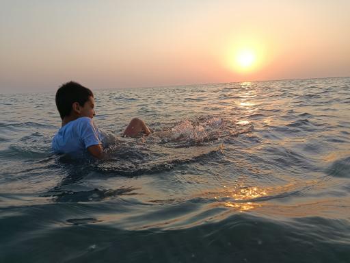 عکس ساحل زیبای شنی بوشهر