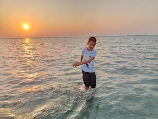 عکس ساحل زیبای شنی بوشهر