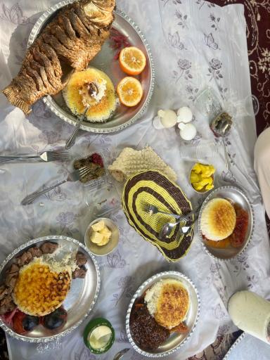 عکس باغ رستوران نپار