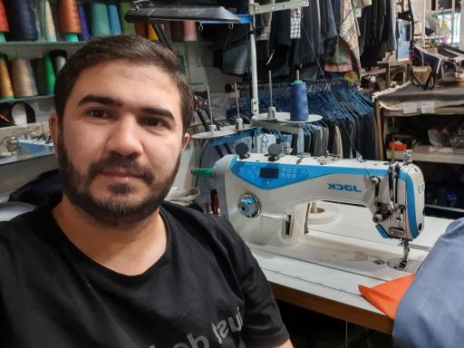 عکس خیاطی صداقت