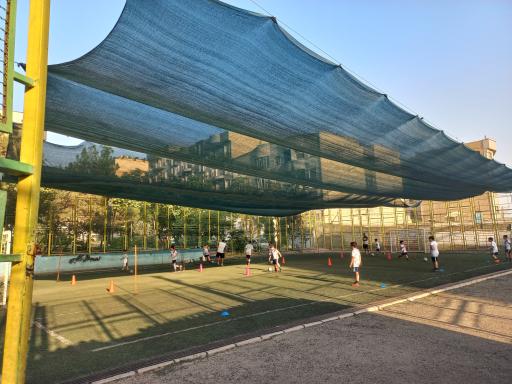 عکس زمین فوتبال بوستان بهار آزادی