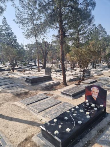 عکس مزار محمود شهریاری نیا