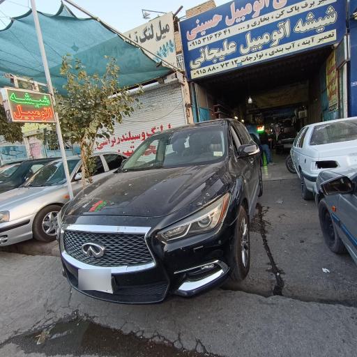 عکس شیشه اتومبیل علیجانی