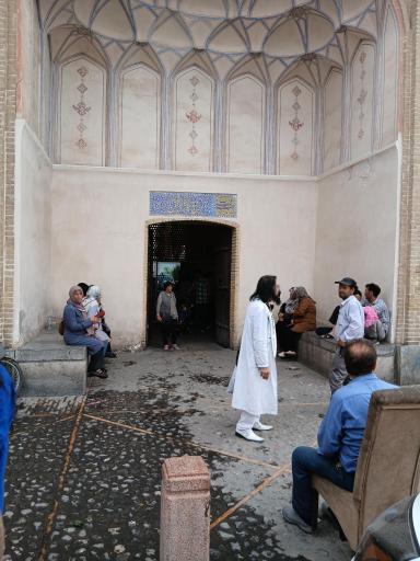 عکس درب ورودی باغ فین کاشان