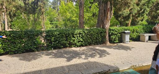 عکس درب ورودی باغ فین کاشان