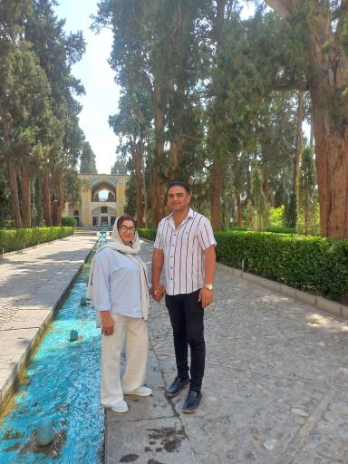 عکس درب ورودی باغ فین کاشان