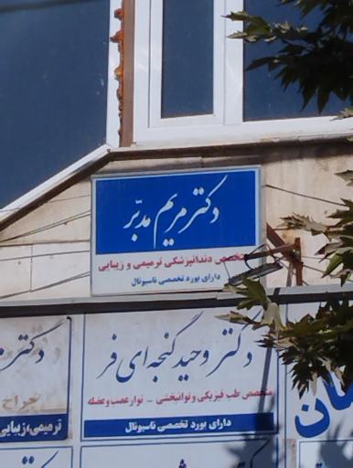 عکس دکتر مریم مدبر دندانپزشک