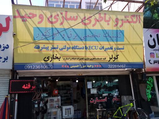 عکس باطری سازی و برق اتومبیل وحید