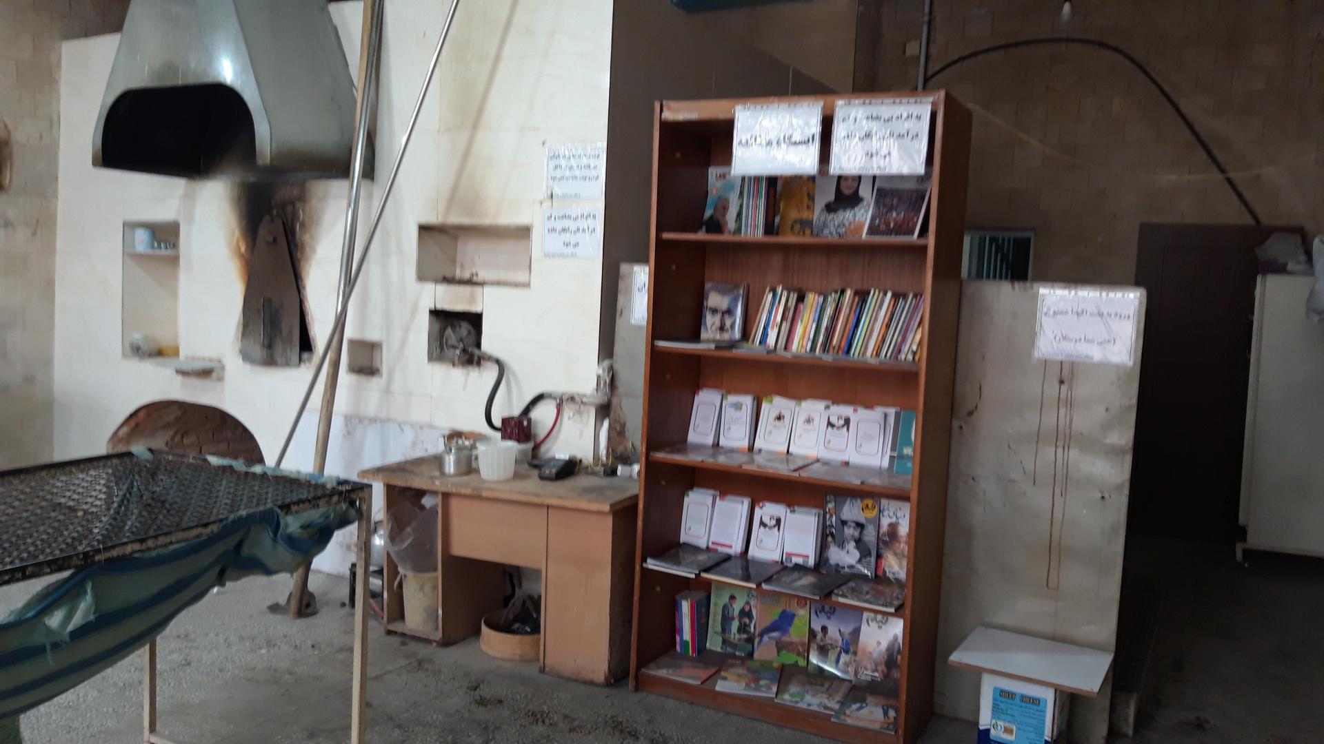 عکس نانوایی سنگکپزی سنتی ولیعصر(سهمیه دولتی)