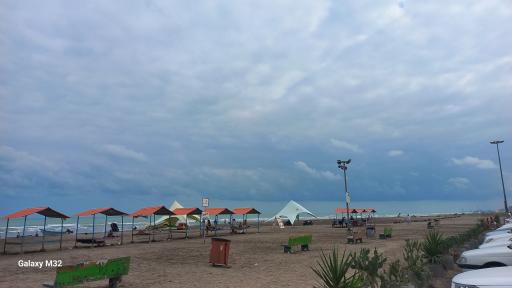 عکس ساحل تفریحی نور