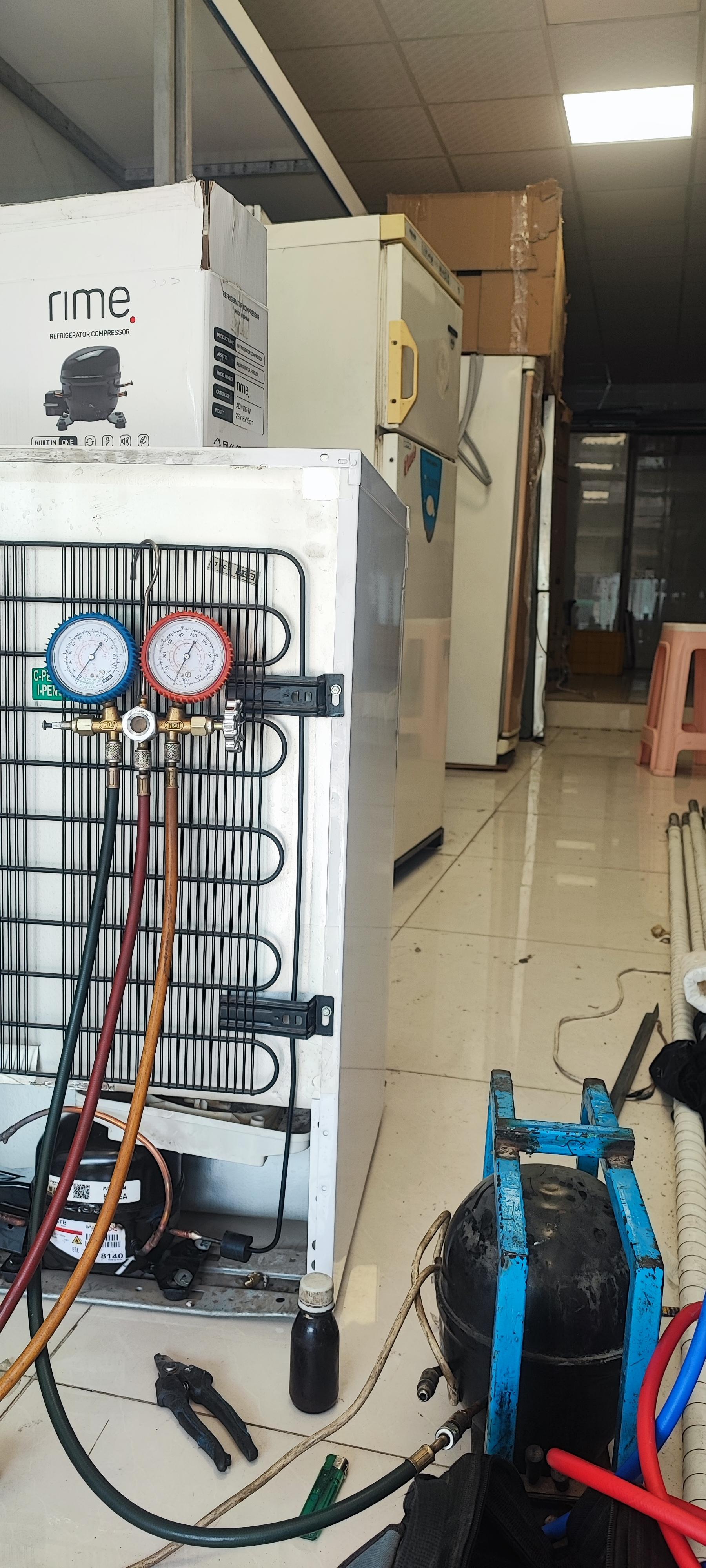 عکس تعمیرات تخصصی یخچال و فریزر سندگل