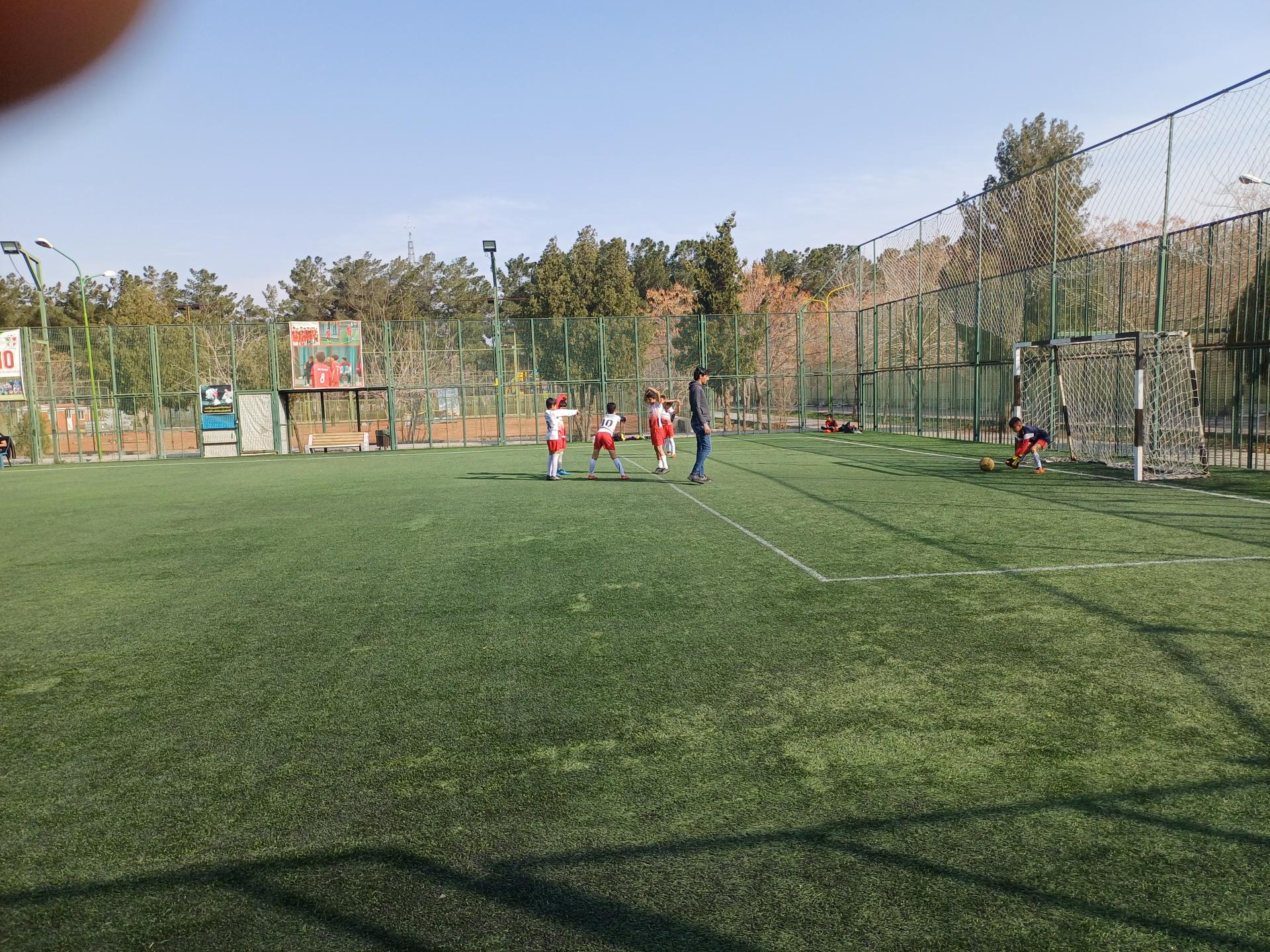 عکس چمن مصنوعی پارک جوان