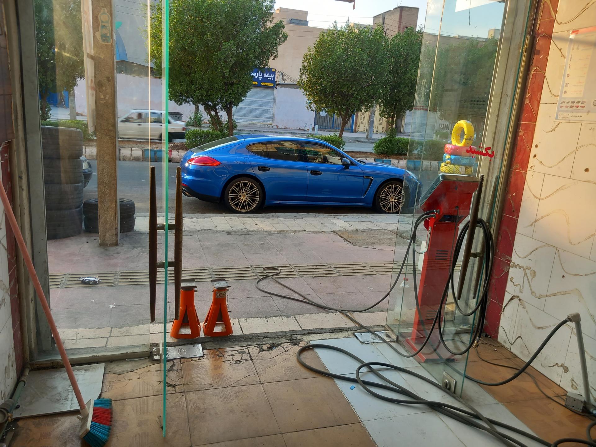 عکس پنچرگیری فاضلی