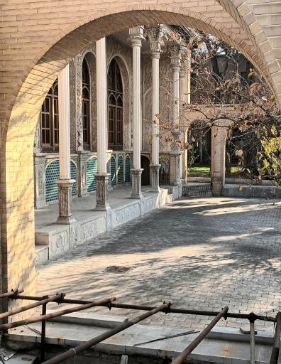 عکس عمارت مسعودیه