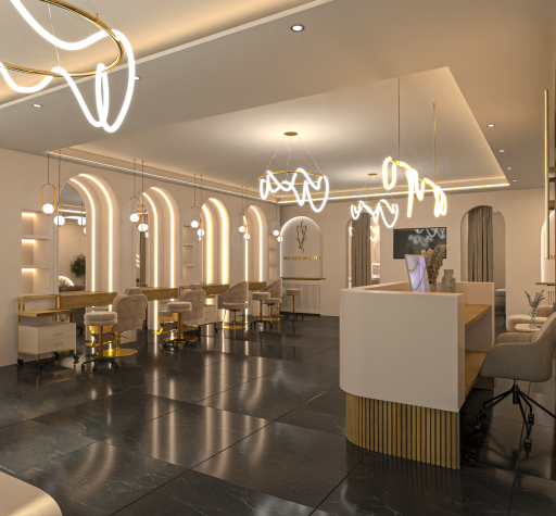 عکس سالن زیبایی عروس ملکا