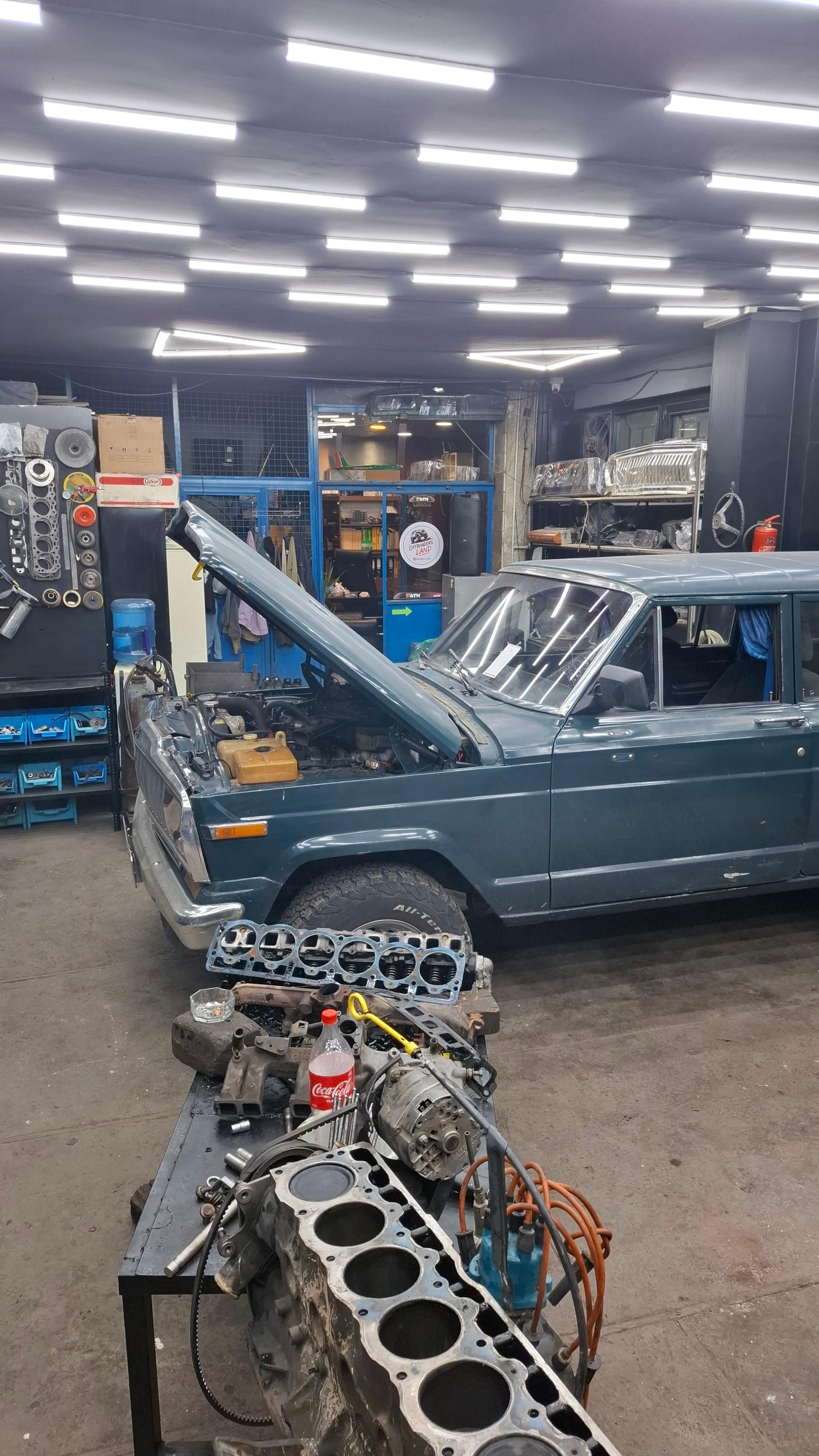 عکس تعمیرگاه آفرودرزلند