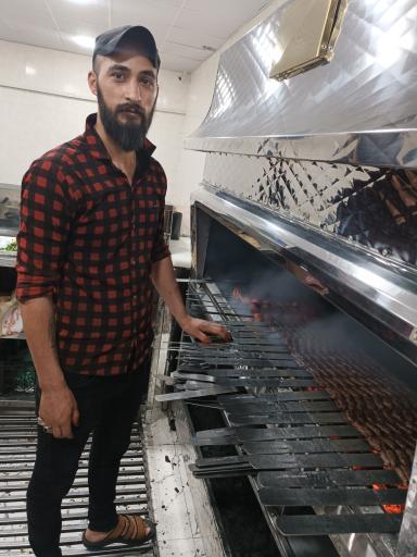 عکس کباب ساطوری تک بناب