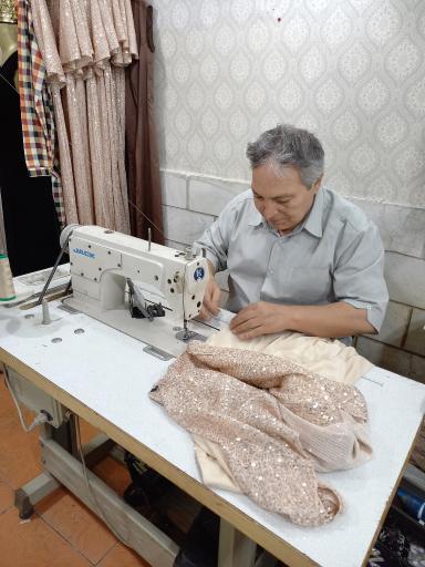 عکس خیاطی رضا