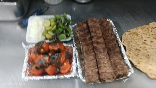 عکس کباب ساطوری تک بناب